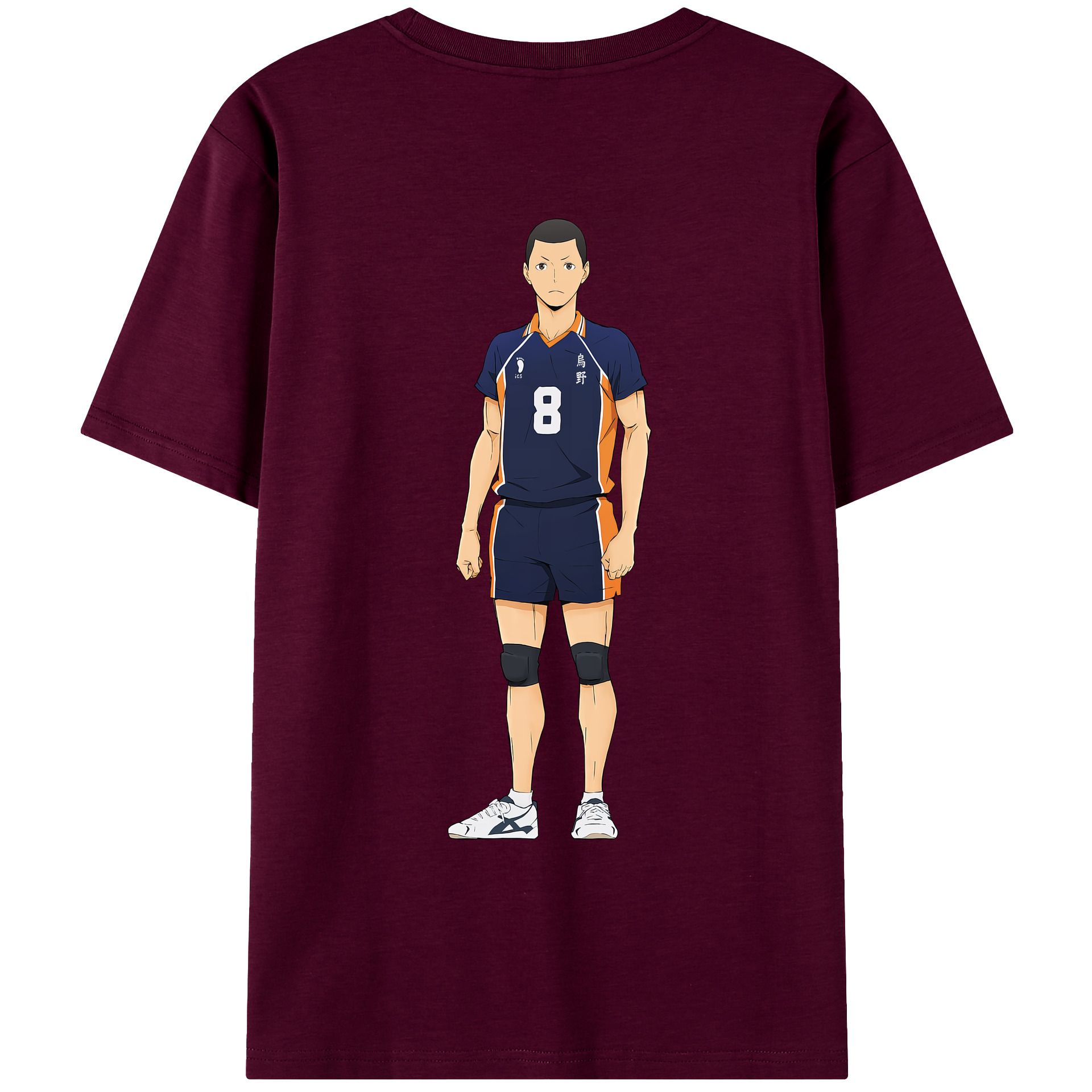 （画像用） ハイキュー!! Haikyu!! レディース半袖Tシャツ(バックプリント)